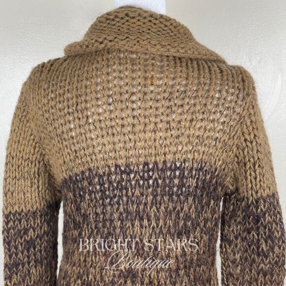 Rare Vintage Knit Ombre Knit Duster Cardigan ASO Mary-Kate Olsen ALT Willow - Picture 12 of 12